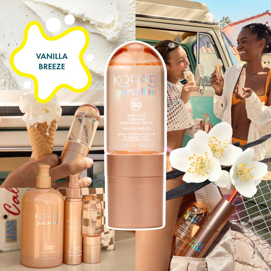 Vanilla Breeze Sun Juice Body Mist Sunscreen SPF 30