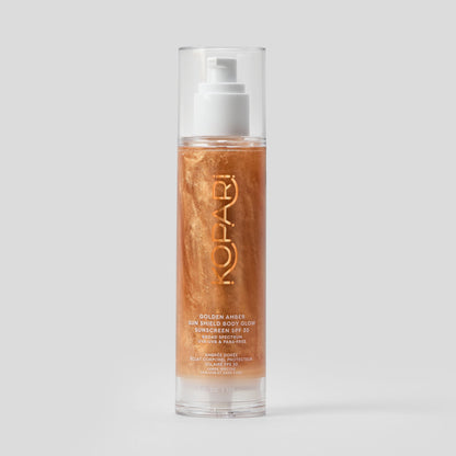 Golden Amber Sun Shield Body Glow Sunscreen SPF 30