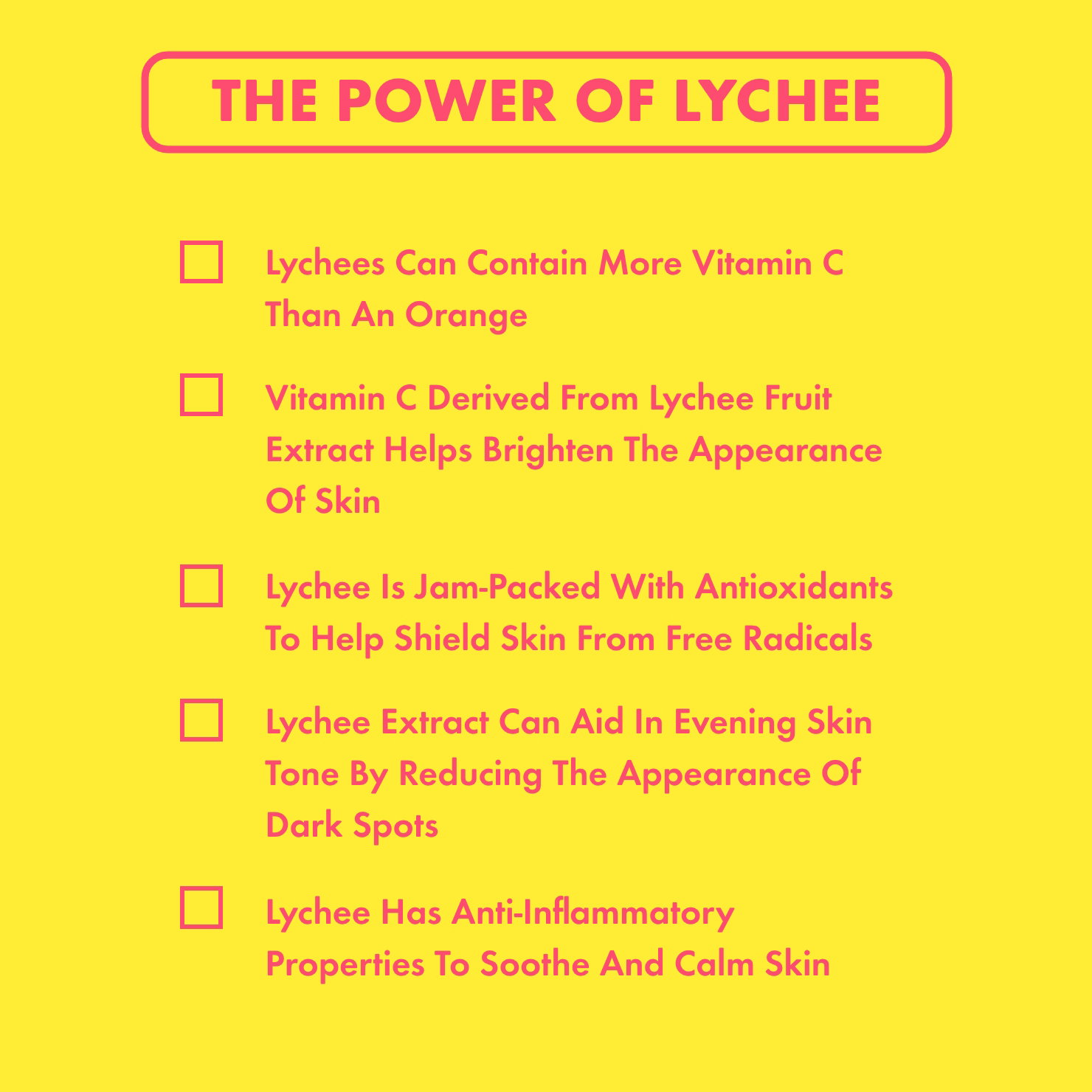 Lychee Clean Vitamin C Face Mask