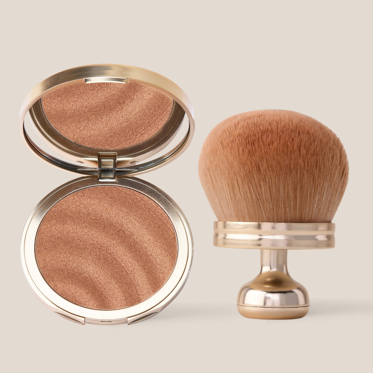 Sun Veil Illuminating Sunscreen SPF 30 + Kabuki Brush