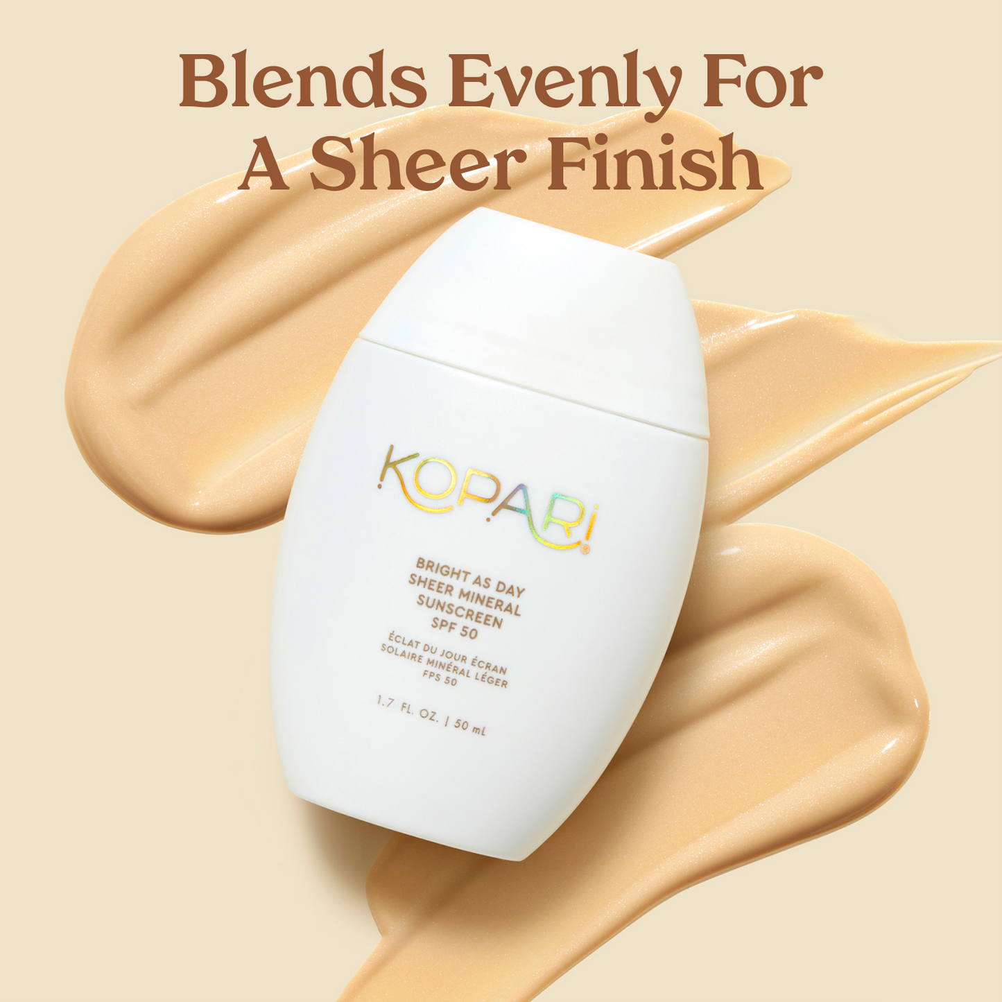 Bright As Day Sheer Mineral Sunscreen SPF 50