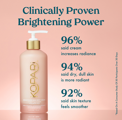 Brightening Silk Body Cream