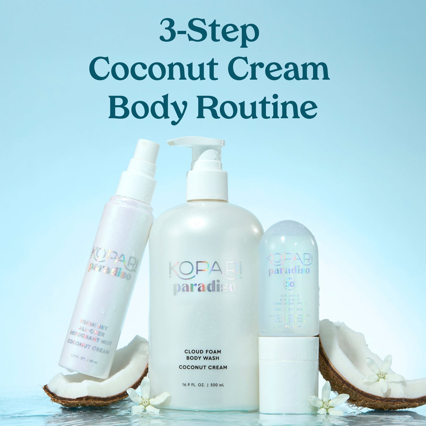 Coconut Cream Fresh Set All-Over Body Deodorant Mist