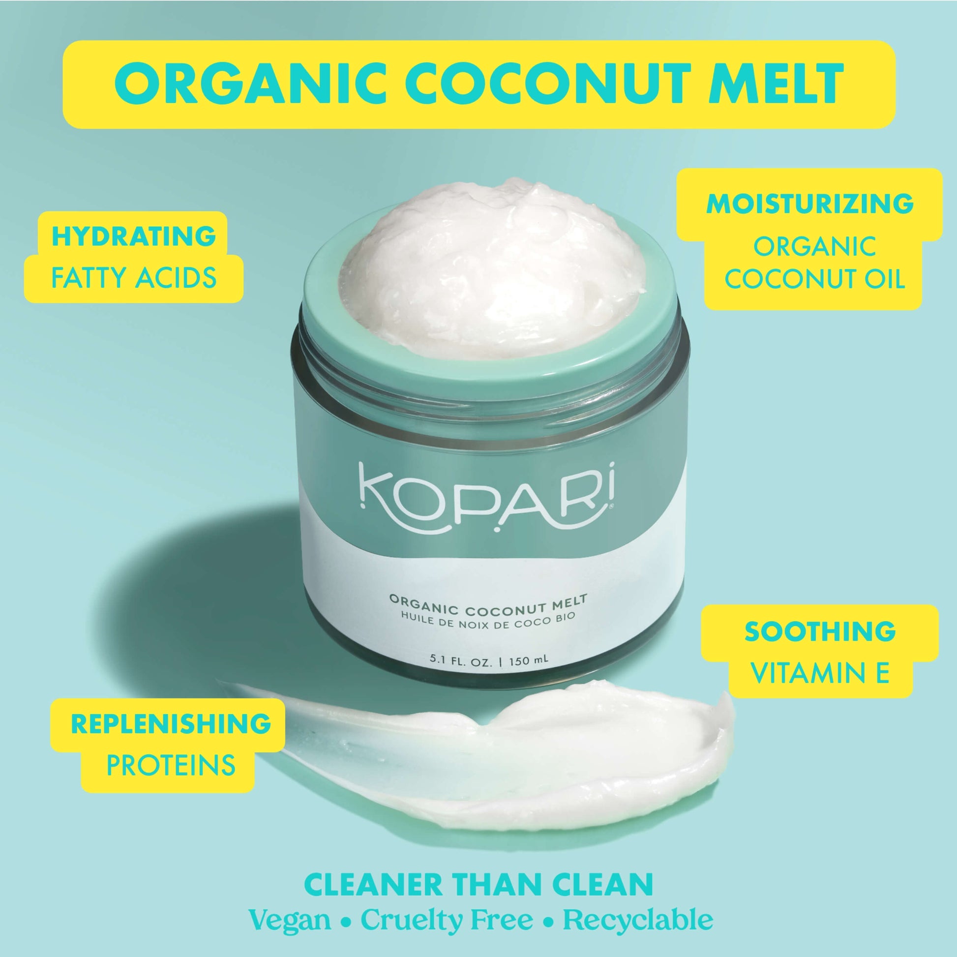 100% Organic Coconut Melt