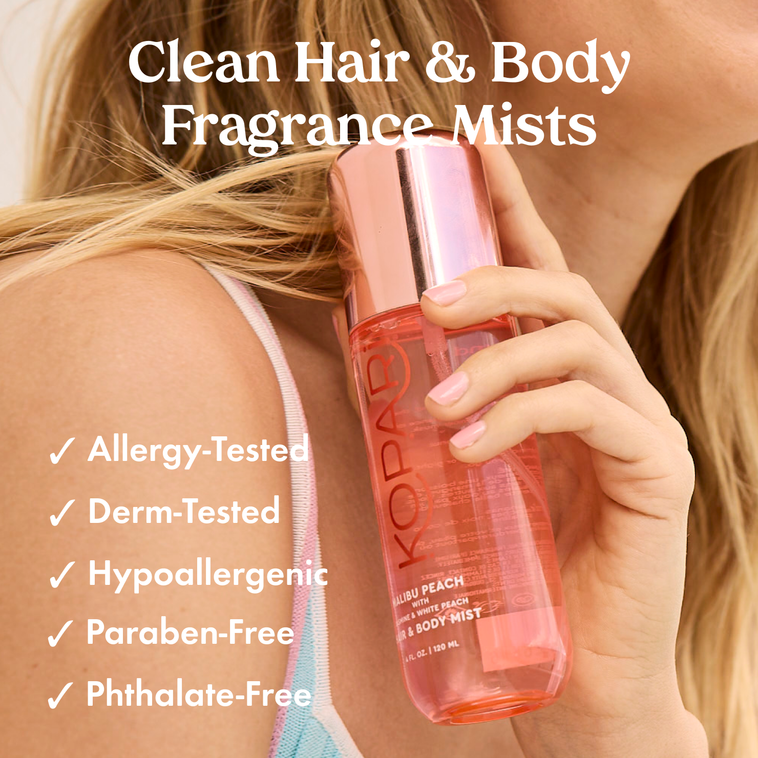Juicy Peach Hair & Body Mist