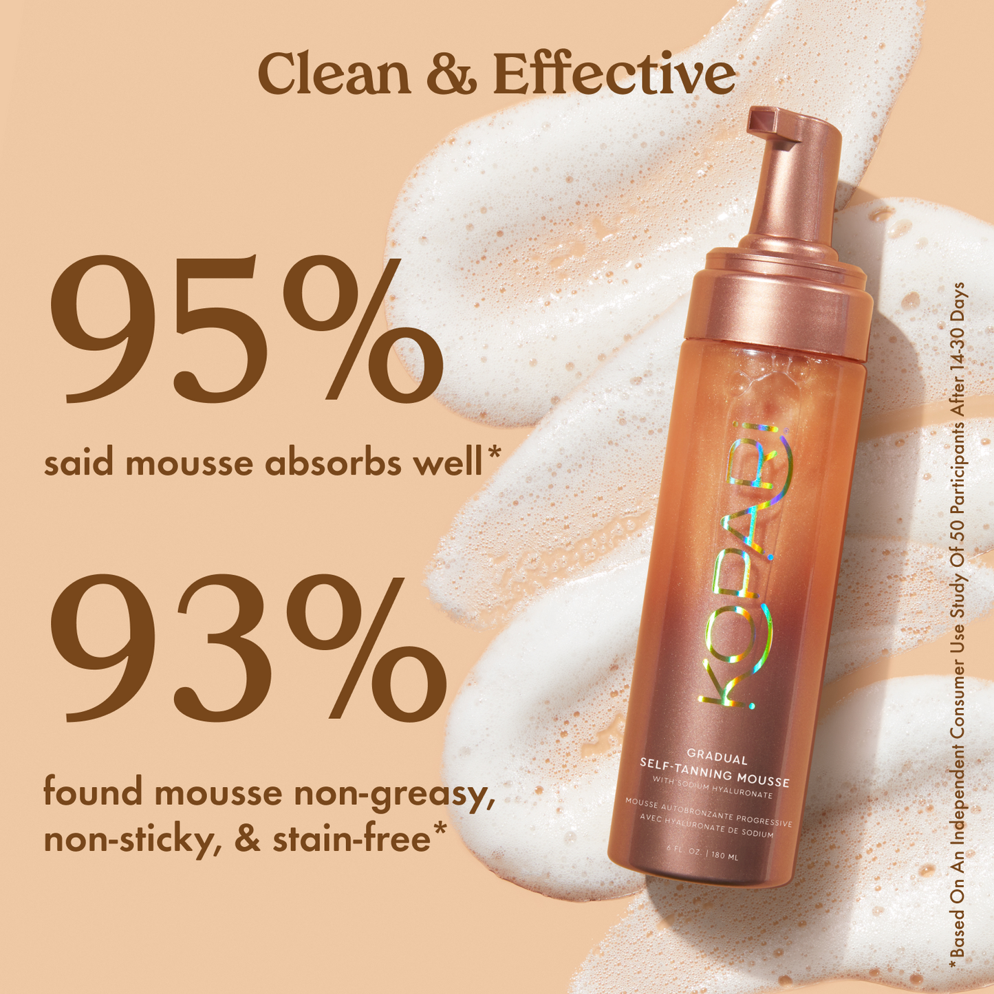 Gradual Self-Tanning Mousse with Mitt