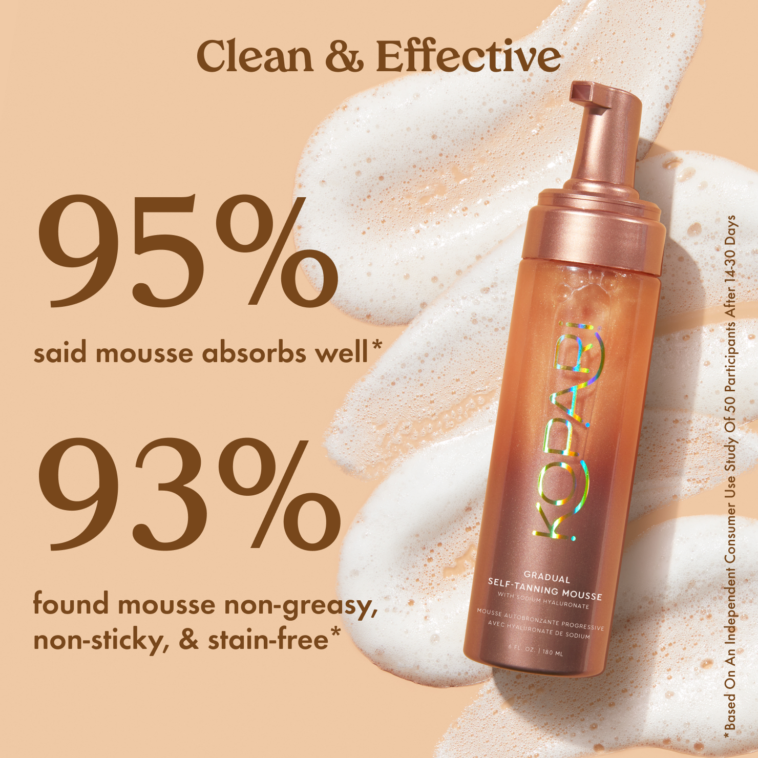 Gradual Self-Tanning Mousse with Mitt