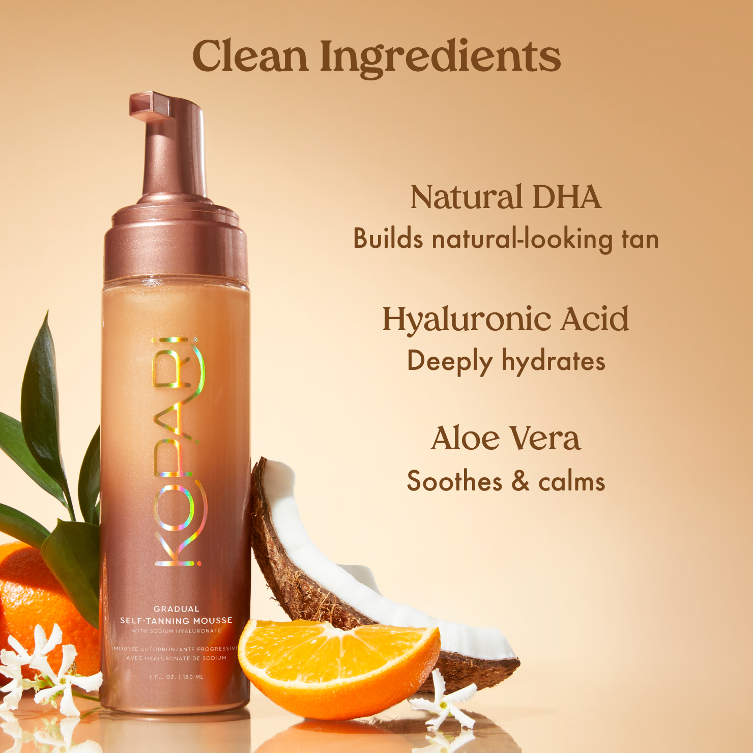 Gradual Self-Tanning Mousse with Mitt