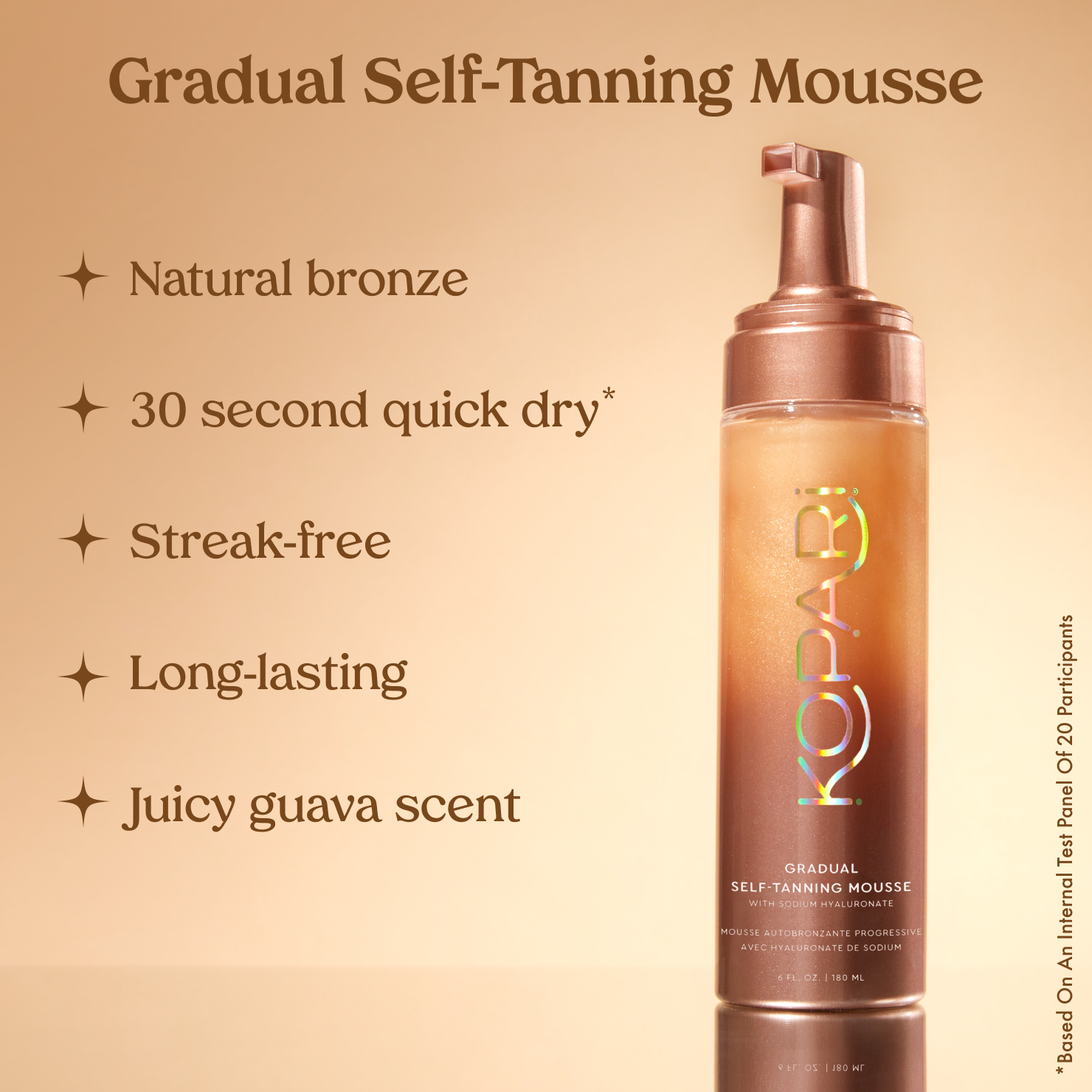 Gradual Self-Tanning Mousse