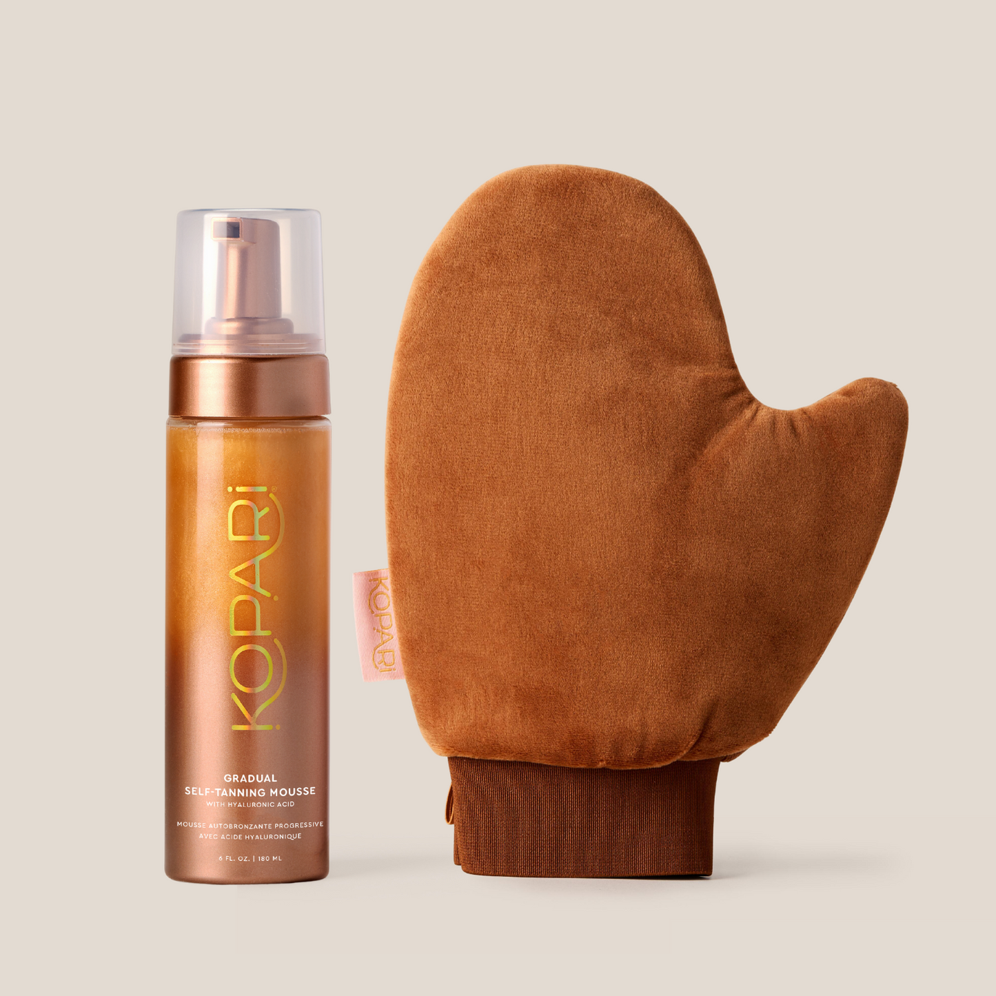 Gradual Self-Tanning Mousse with Mitt