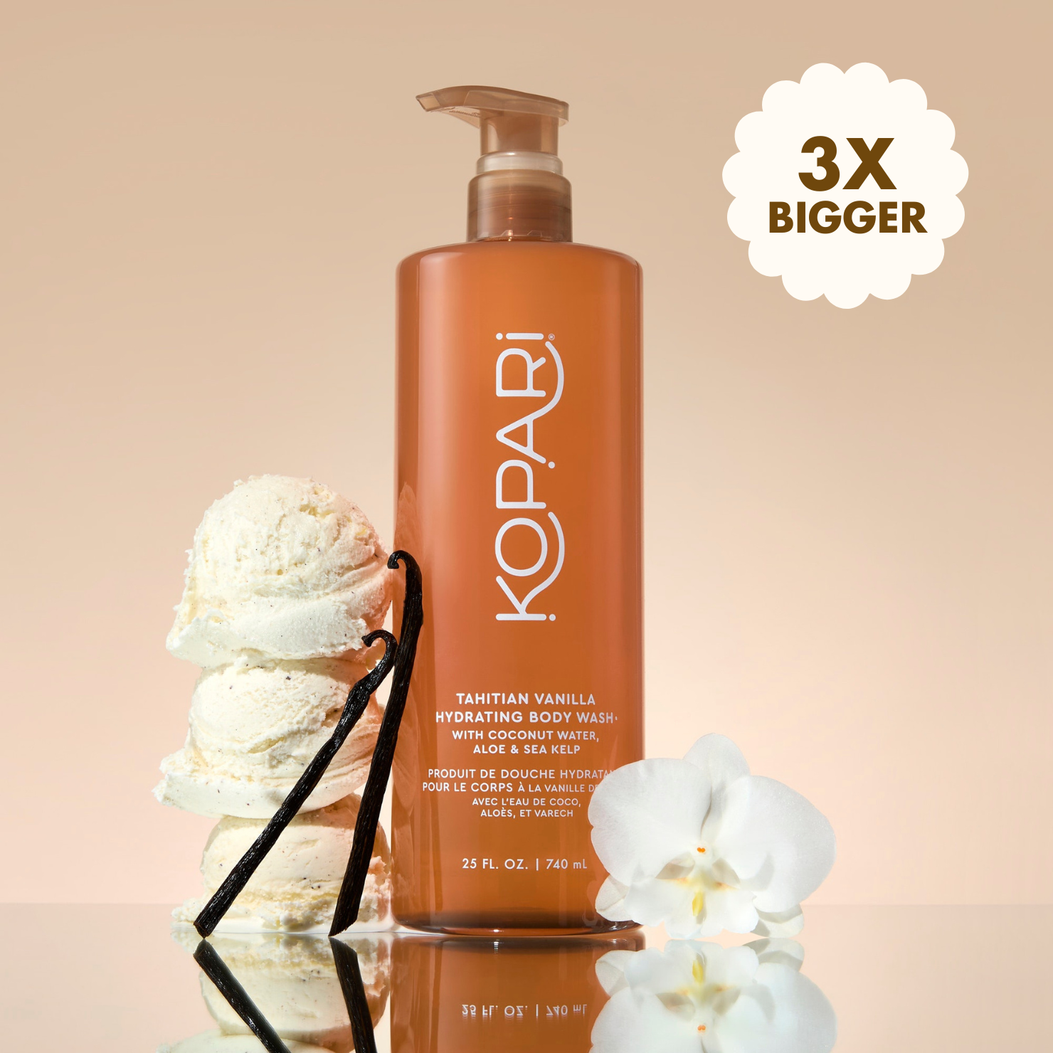 Jumbo Tahitian Vanilla Hydrating Body Wash