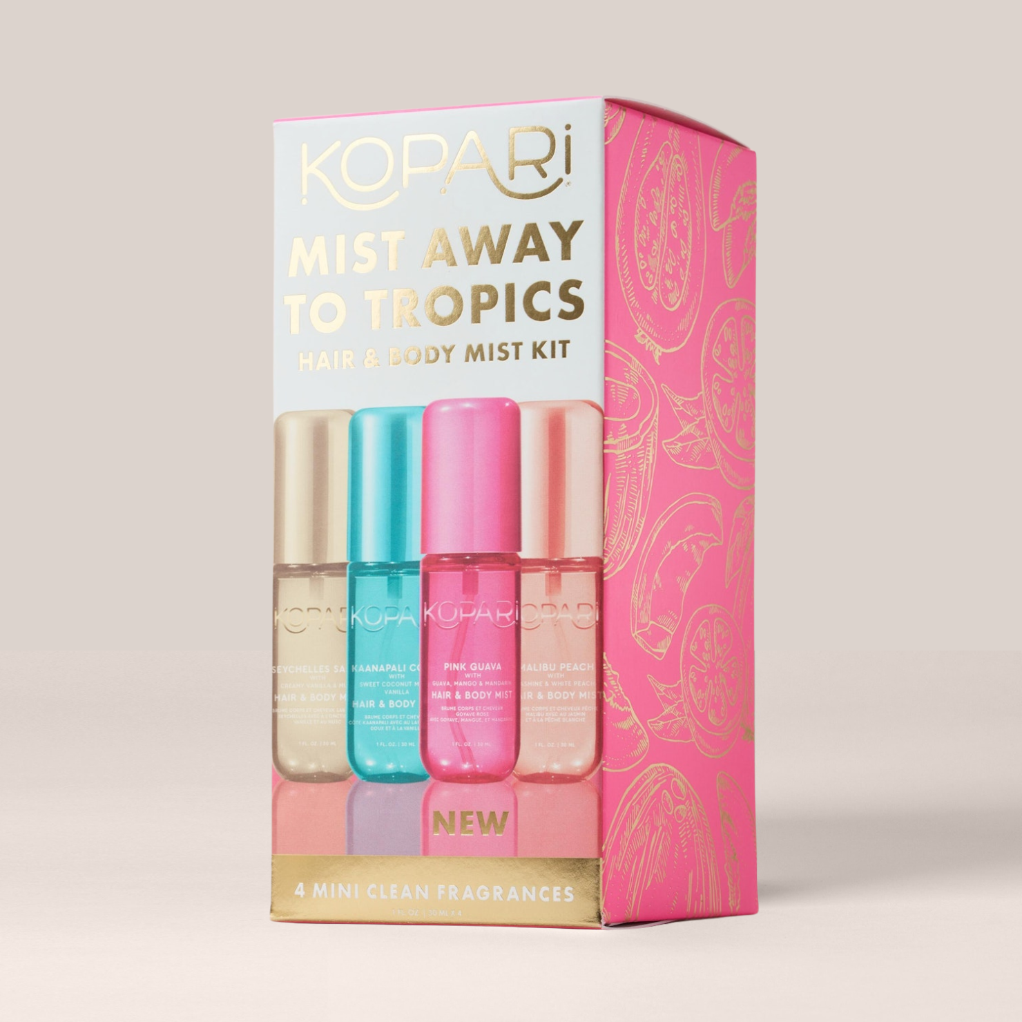 Mist Away To The Tropics Hair & Body Mist Kit