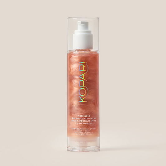 Rose Gold Sun Shield Body Glow Sunscreen SPF 45