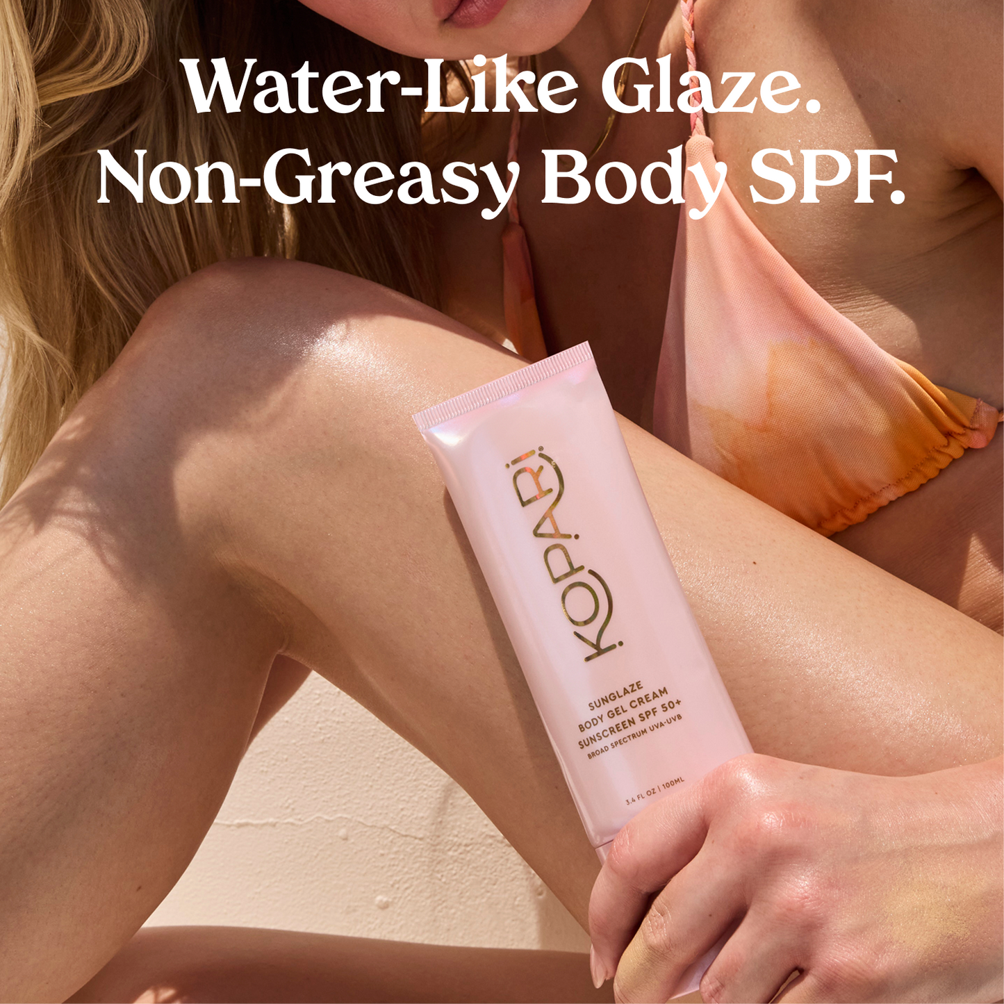 Sunglaze Body Gel Cream Sunscreen SPF 50+