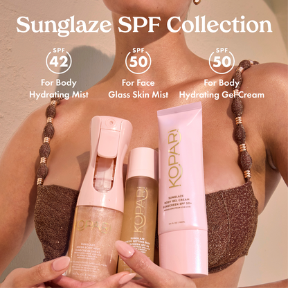 Sunglaze Body Gel Cream Sunscreen SPF 50+