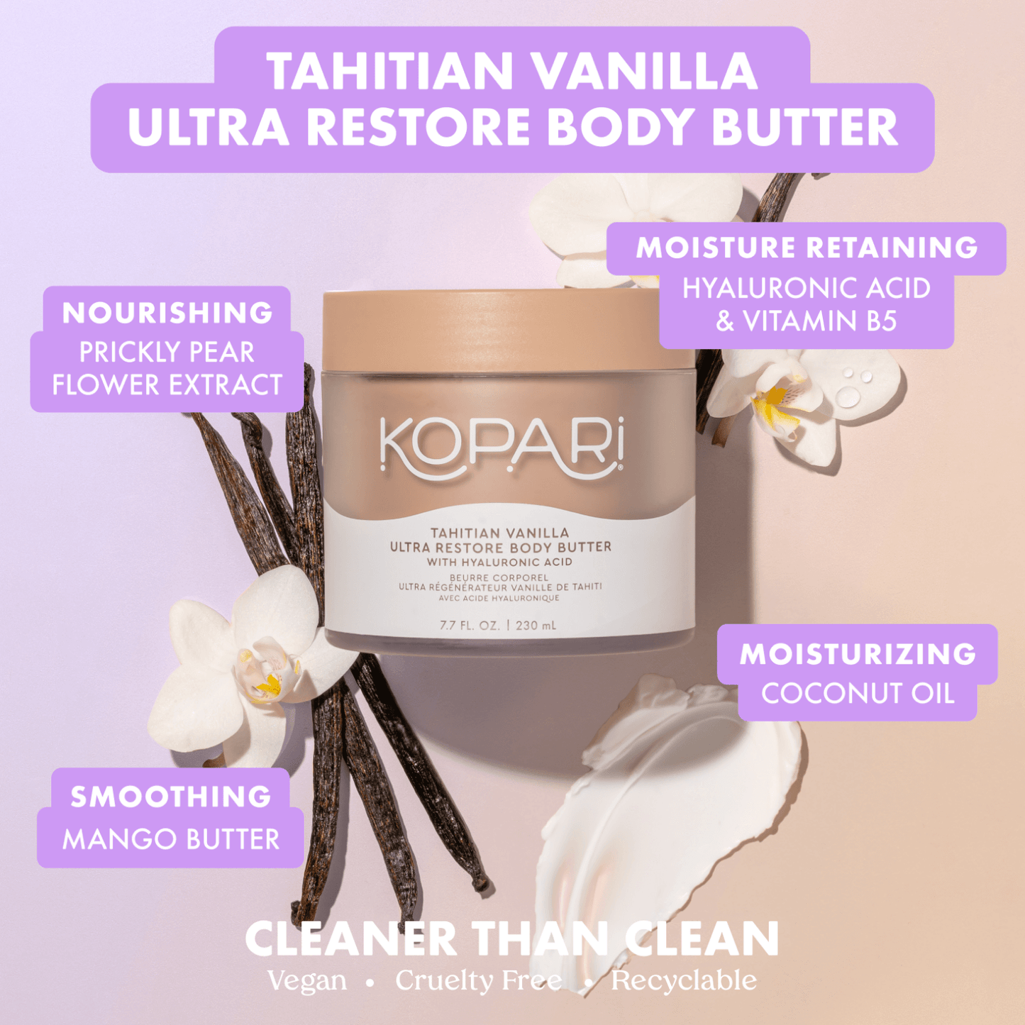 Tahitian Vanilla Ultra Restore Body Butter