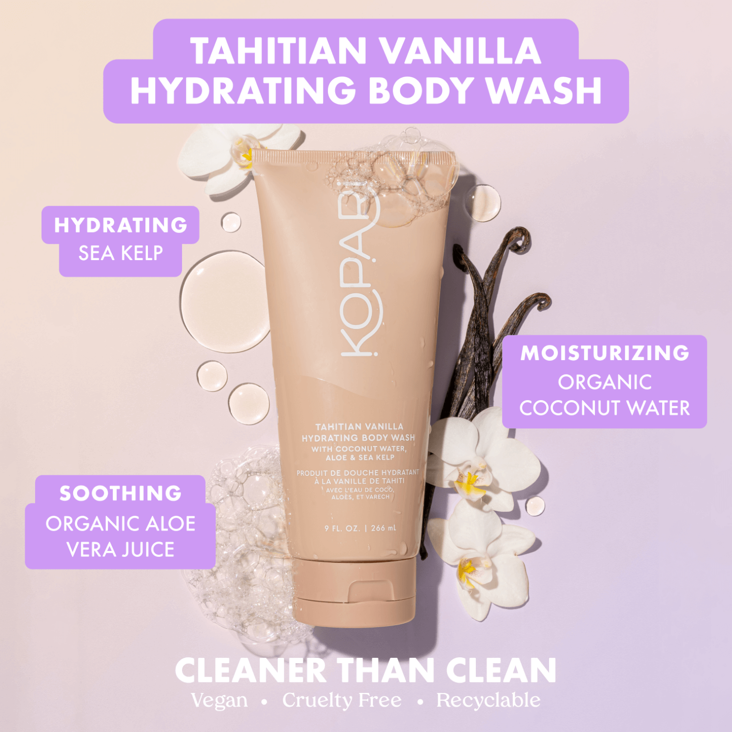 Tahitian Vanilla Hydrating Body Wash
