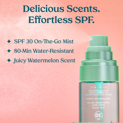 Watermelon Sugar Sun Juice Body Mist Sunscreen SPF 30